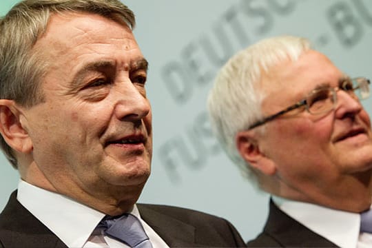 Wolfgang Niersbach (li.) und Theo Zwanziger