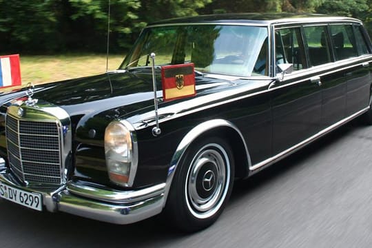 Der legendäre 600er Pullman war bis in die 90er Jahre die deutsche Staatslimousine.