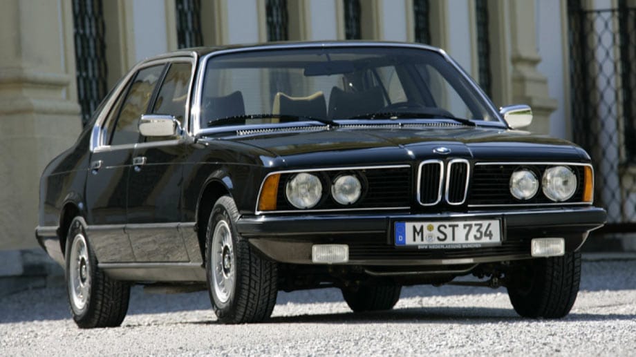 Ein Blick auf den BMW 733i.
