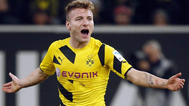 Derzeit nur Bankdrücker in Dortmund: Stürmer Ciro Immobile Derzeit nur Bankdrücker in Dortmund: Stürmer Ciro Immobile