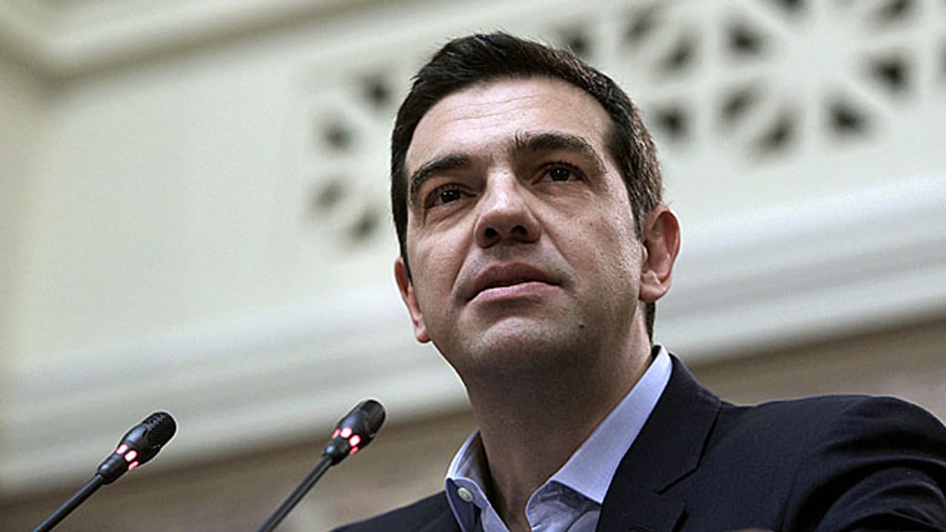 Der griechische Präsident Alexis Tsipras hat sich erstmals nach der Einigung zur Verlängerung des Hilfsprogramms geäußert.