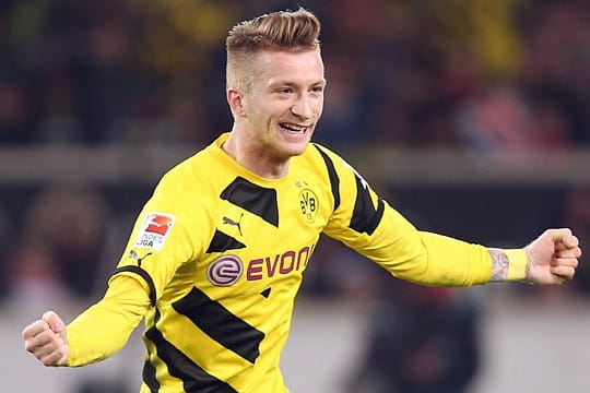 Marco Reus hat mit Borussia Dortmund den Gewinn der deutschen Meisterschaft im Visier.