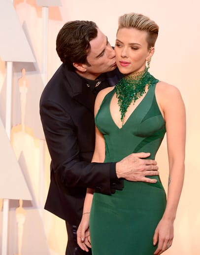 John Travolta und Scarlett Johansson
