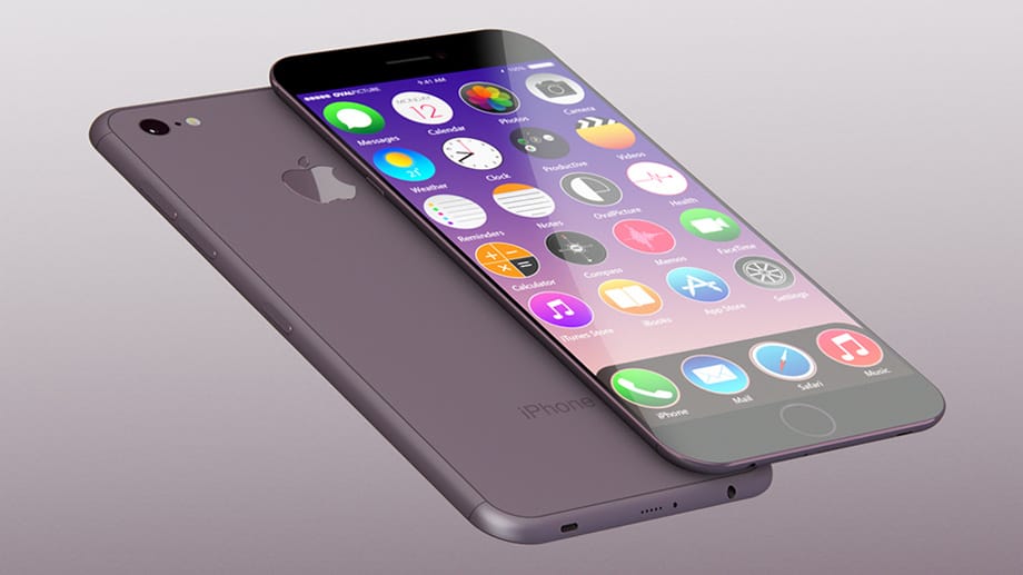 Ob Apple tatsächlich weitere Farben für das iPhone 7 vorsieht? Inder Konzeptstudie gibt es ein weinrotes Modell.
