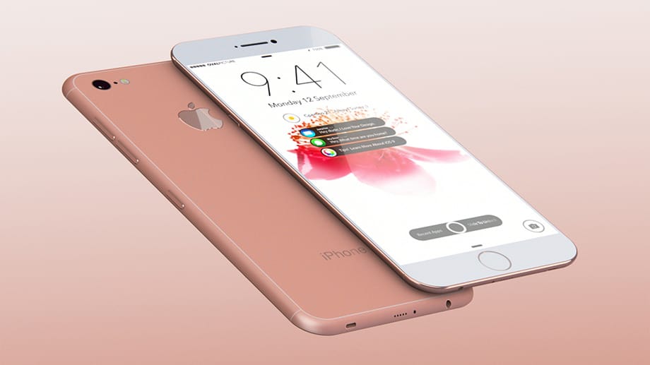 Auch zwei neue Farben wünscht sich Farahi offenbar: Neben Silber, Gold und Spacegrau entwirft er ein iPhone in der Farbe "Kupfer".