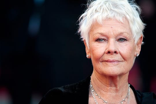 Judi Dench ist immer mehr auf fremde Hilfe angewiesen.