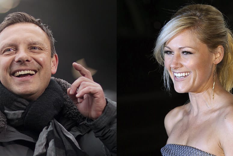 Paderborn-Trainer Andre Breitenreiter (li.) ist bekennender Fan von Helene Fischer