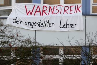 Streik: Schwerpunkte des angekündigten Lehrer-Warnstreiks sind Berlin, Nordrhein-Westfalen, Sachsen, Sachsen-Anhalt und Thüringen.