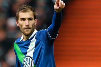 Bas Dost vom VfL Wolfsburg ist der Mann der Stunde.