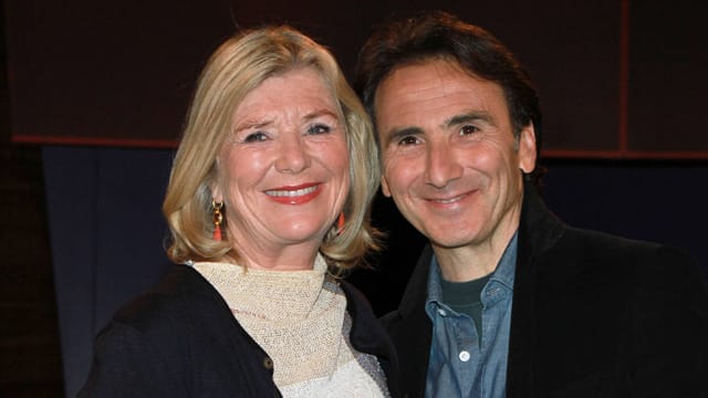 Jutta Speidel und Bruno Maccallini im April 2014.