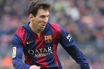 Barca-Star Lionel Messi in Aktion
