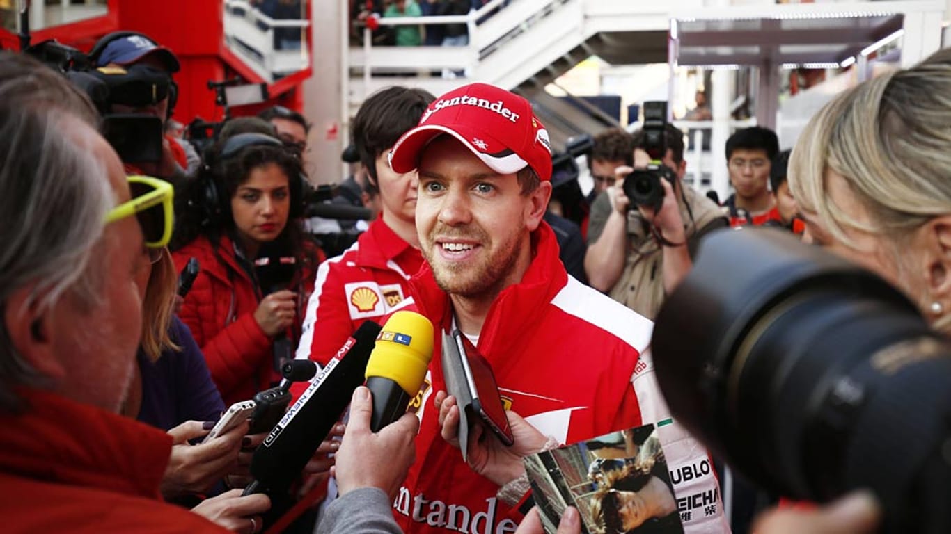 Sebastian Vettel findet lobende Worte für Michael Schumachers Sohn.