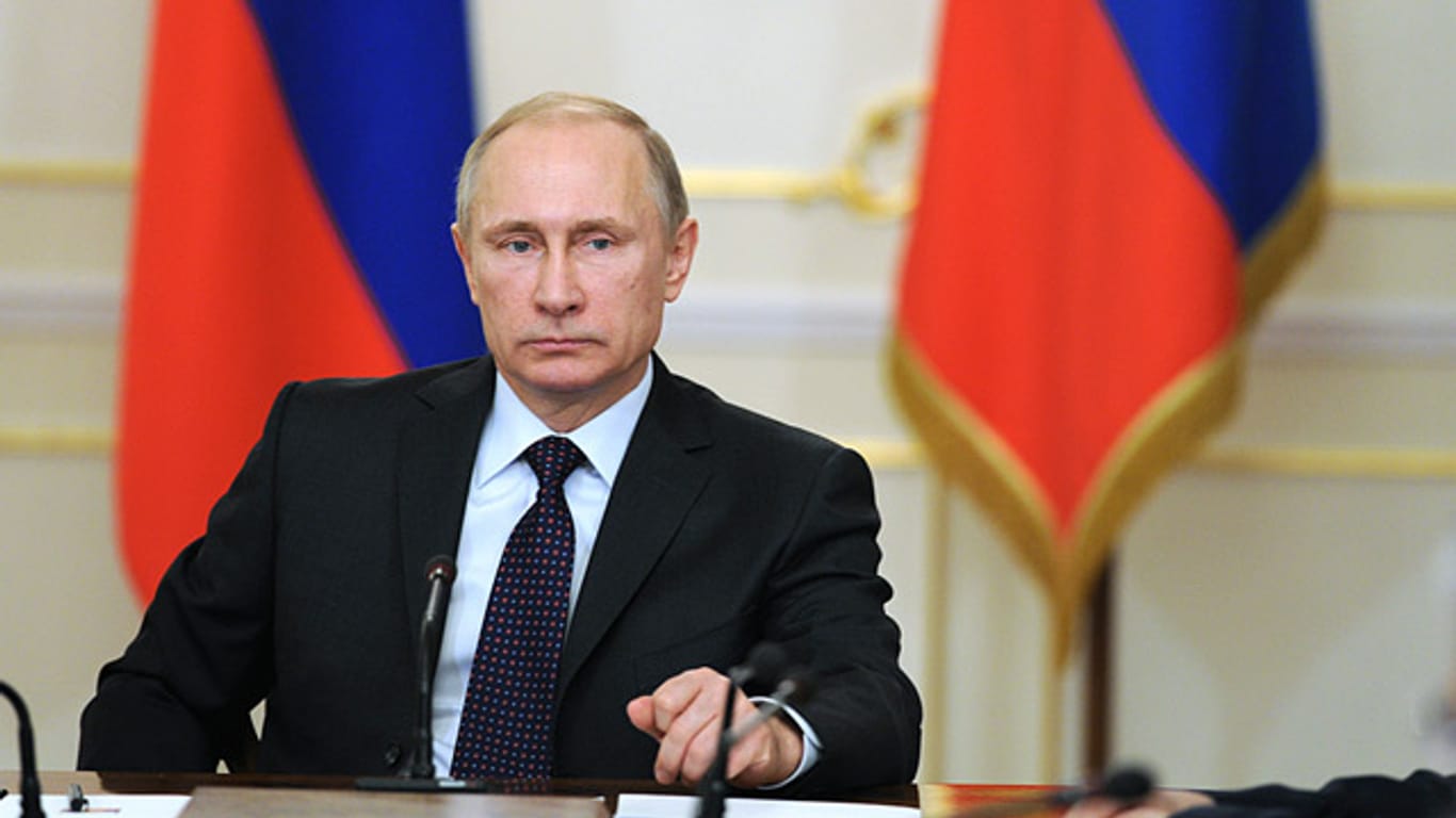 Hat sich einen Haufen Probleme eingebrockt: Russlands Präsident Wladimir Putin.