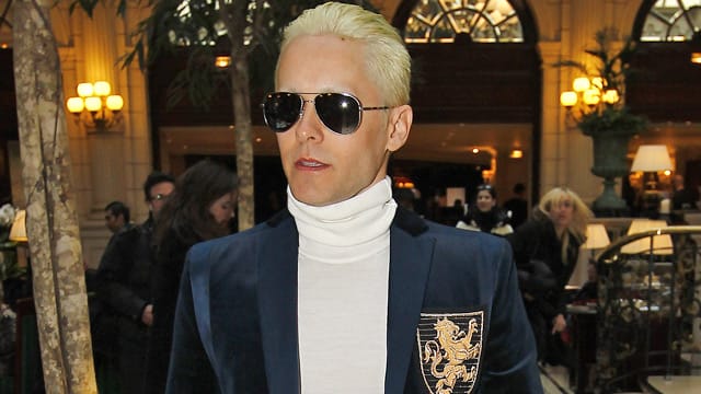 Jared Leto schockt mal wieder mit seiner Haarpracht.