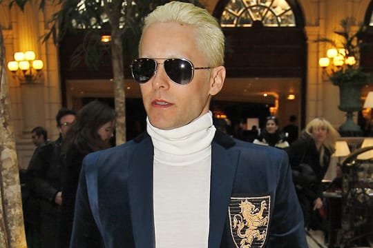 Jared Leto schockt mal wieder mit seiner Haarpracht.