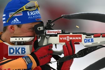 Erik Lesser war der beste Deutsche im WM-Sprint von Kontiolahti.