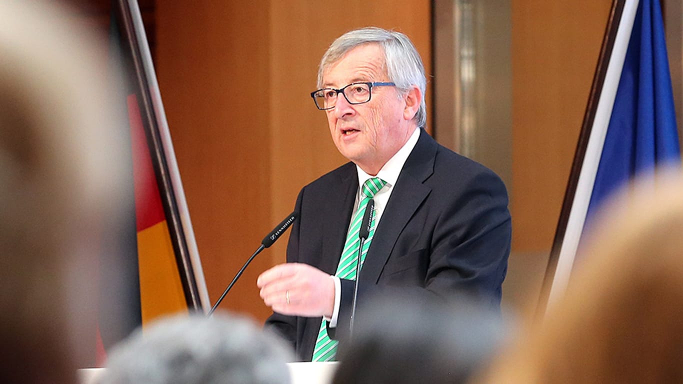 Jean-Claude Juncker wirbt für eine europäische Armee.