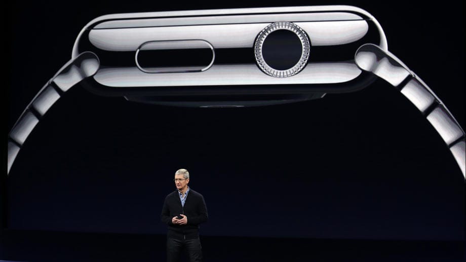 Wie erwartet stellte Tim Cook auch die Apple Watch noch mal ausführlich vor.