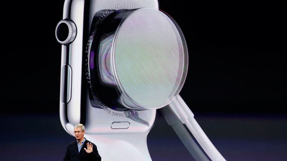 Der Akku der Apple Watch soll mit einer vollen Ladung 18 Stunden halten. Die Akku lässt sich auch kabellos aufladen.