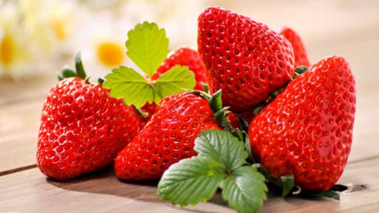 Erdbeeren sind nicht nur sehr lecker, sondern auch gesund.