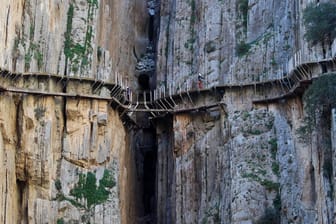 Der Caminito del Rey ist der "gefährlichste Wanderweg der Welt".
