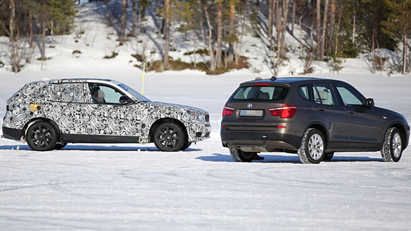 BMW X3 Erlkönig: Dritte Generation des Kompakt-SUV erwischt.
