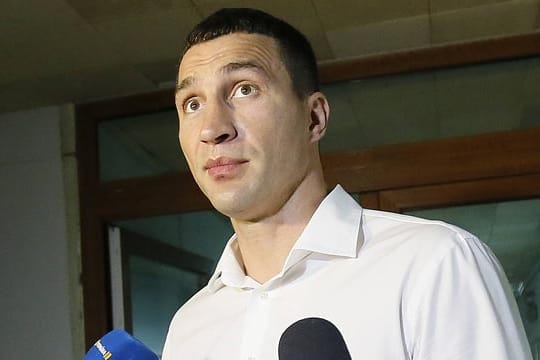 Box-Champ Wladimir Klitschko in Kiew
