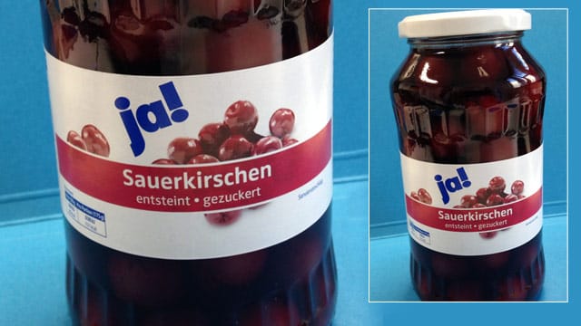 Rückruf: "Ja!-Sauerkirschen"