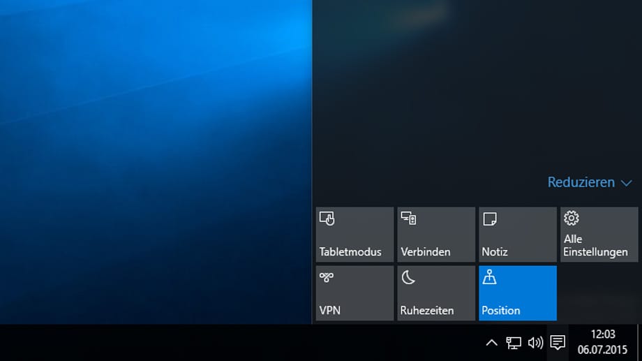 Windows 10 Benachrichtigungen