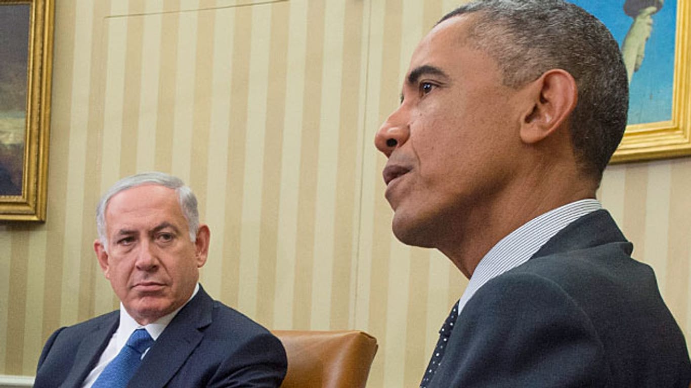 Der Konflikt zwischen Barack Obama und Benjamin Netanjahu spitzt sich zu.