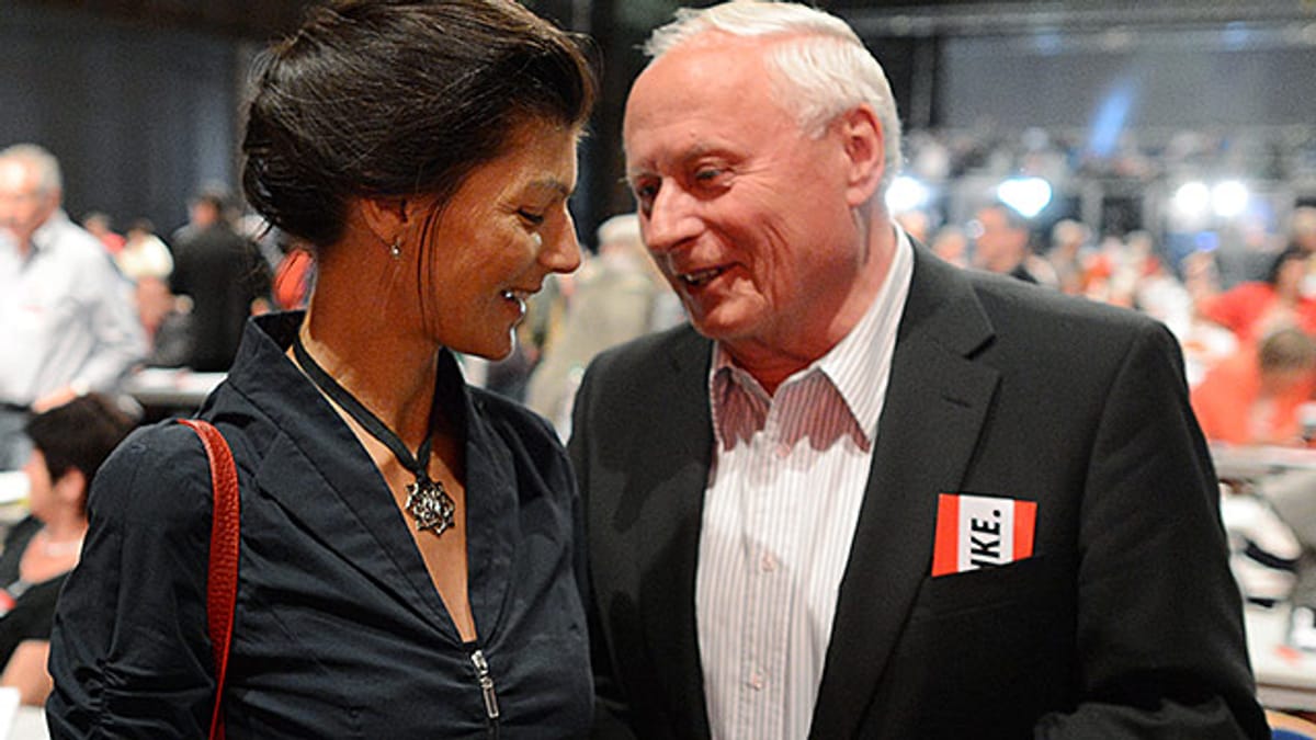 Sahra Wagenknecht und Oskar Lafontaine sagten "Ja"