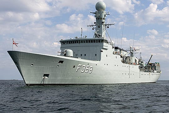 Dänische Kriegsschiffe bald Ziele von russischen Atomwaffen?