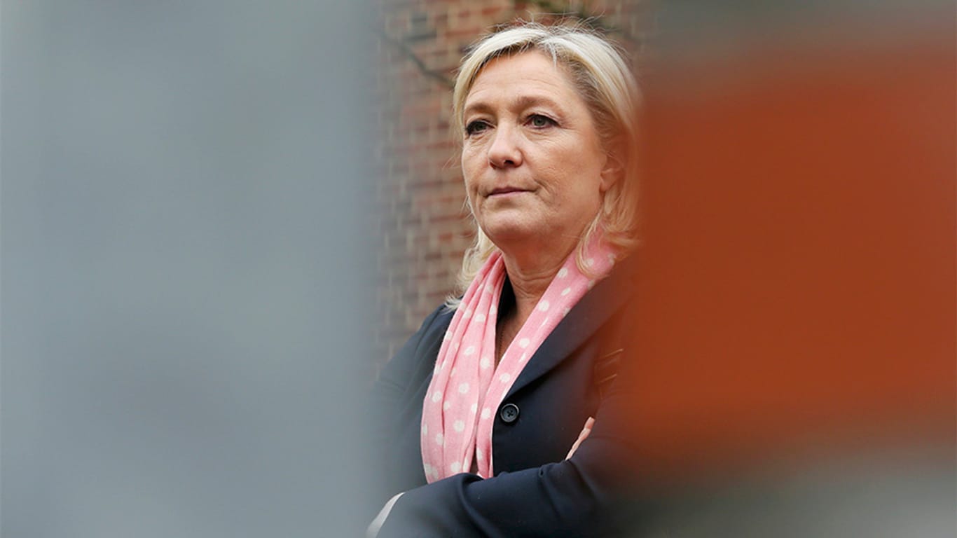 Riesensieg verpasst: Front-National-Chefin Marine Le Pen.
