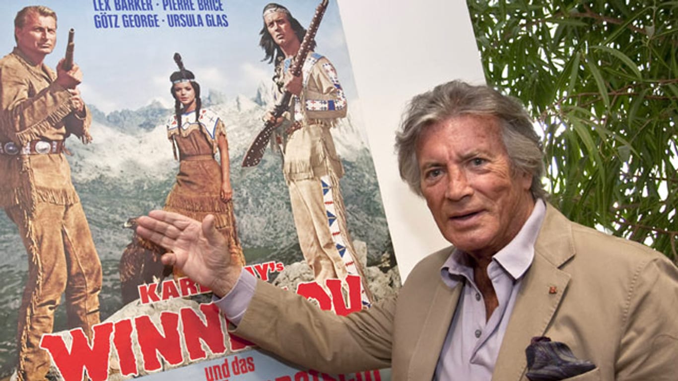 Pierre Brice verkörperte elf Mal den legendären Indianer "Winnetou".