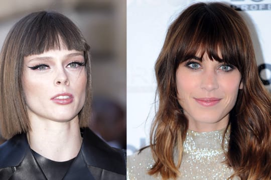 Im Frühling und Sommer 2015 kommt Frau nicht ohne Pony aus. Den gibt es dafür in vielen Variationen, zum Beispiel akkurat zum A-Line-Bob wie bei Coco Rocha oder abgerundet zu schulterlange Wellen wie bei Alexa Chung.