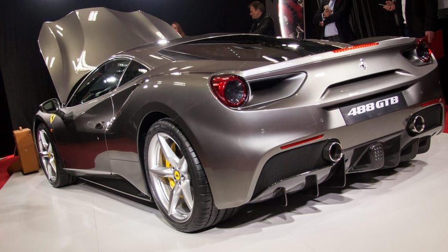 Der neue Ferrari 488 GTB wird vermutlich nicht unter 200.000 Euro kosten.