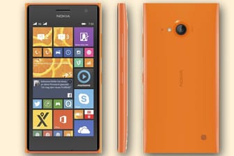 Das Nokia Lumia 730 Dual SIM ist eines der hochwertigeren Smartphones mit zwei Kartenschächten.
