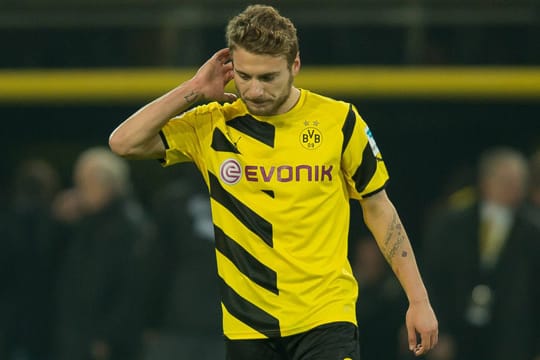 Glücklos: Ciro Immobile gibt im BVB-Trikot bislang eine meist enttäuschende Figur ab.