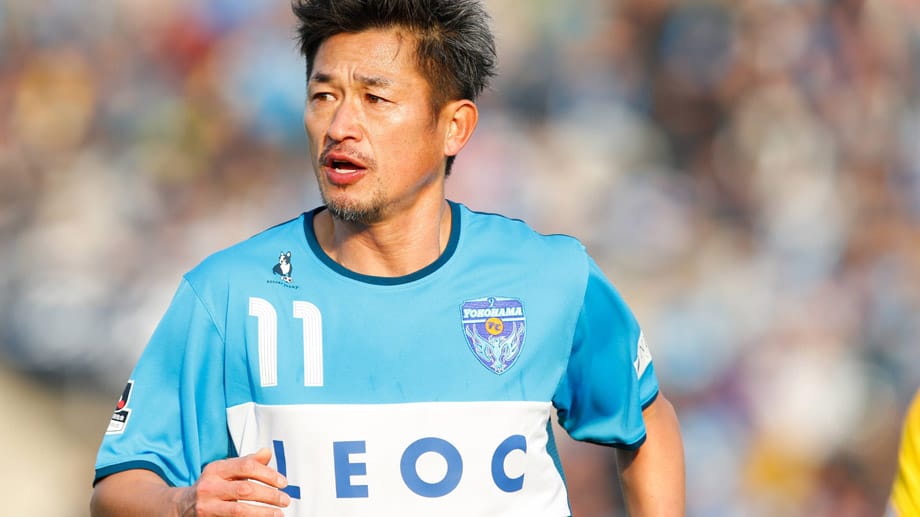 Kazuyoshi Miura - hierzulande nur den Kennern bekannt, in Japan ein Superstar.