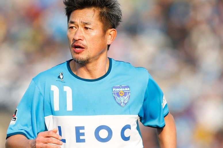 Kazuyoshi Miura - hierzulande nur den Kennern bekannt, in Japan ein Superstar.