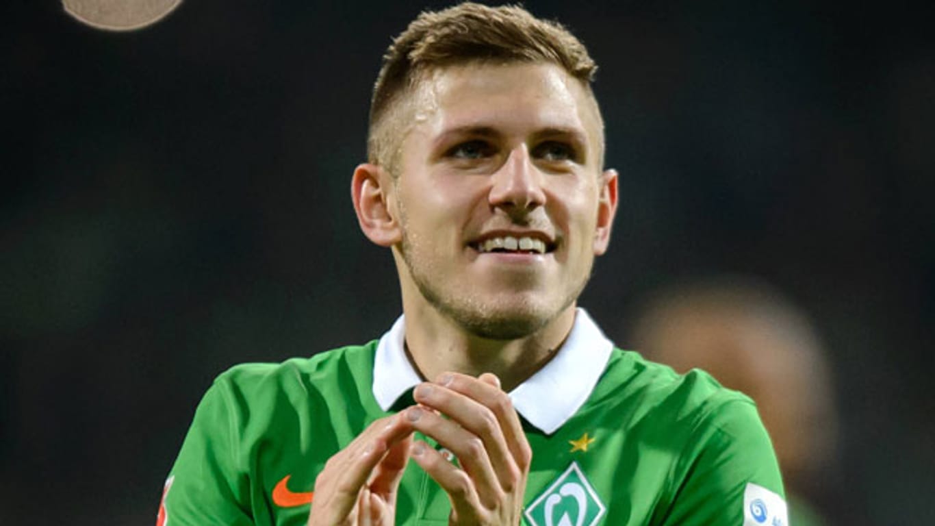 Vertag verlängert, den Sieg eingeleitet: Testspiel-Torschütze Levent Aycicek steht beim SV Werder Bremen bis 2018 unter Vertrag.