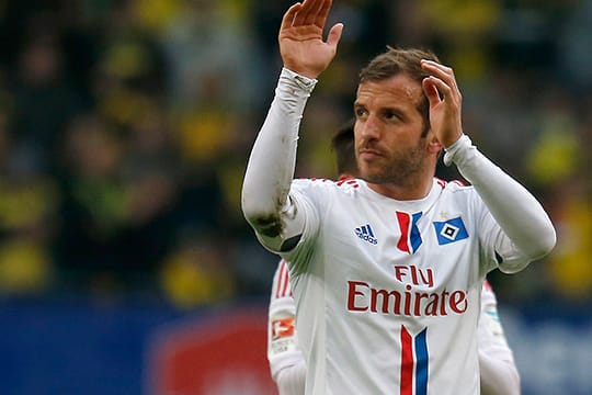 Die Zeit von Rafael van der Vaart beim Hamburger SV läuft ab.