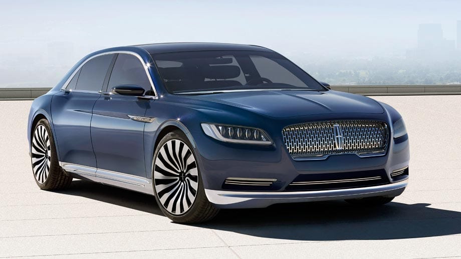 Die Studie zum 2016 auf den Markt kommenden Lincoln Continental.