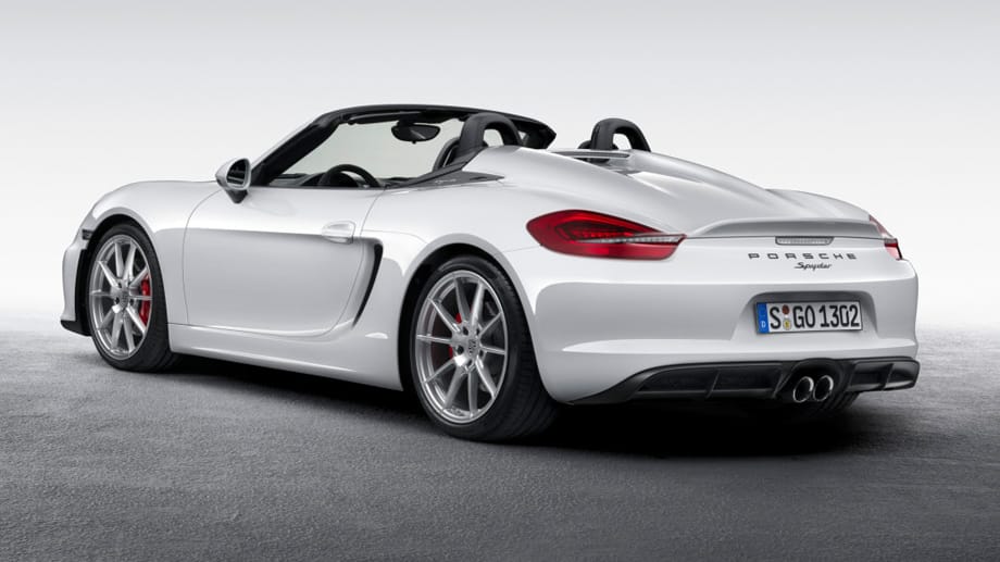 So ein schöner Rücken, der kann entzücken: Mittelmotor-Porsche mit Doppelhöcker.