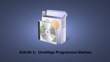 Festplatte aufräumen: Erster Schritt - unnötige Programme löschen