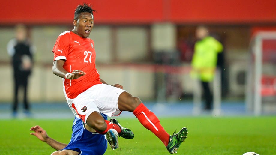 Für David Alaba war das Länderspiel gegen Bosnien-Herzegowina bereits zur Halbzeit beendet. Für David Alaba war das Länderspiel gegen Bosnien-Herzegowina bereits zur Halbzeit beendet.
