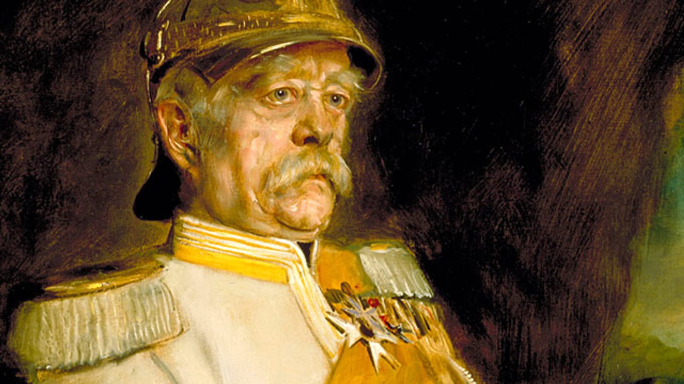 Preuße, Staatsmann und Architekt des 19. Jahrhunderts: Otto von Bismarck (1815-1898).