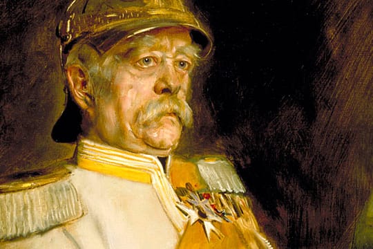 Preuße, Staatsmann und Architekt des 19. Jahrhunderts: Otto von Bismarck (1815-1898).