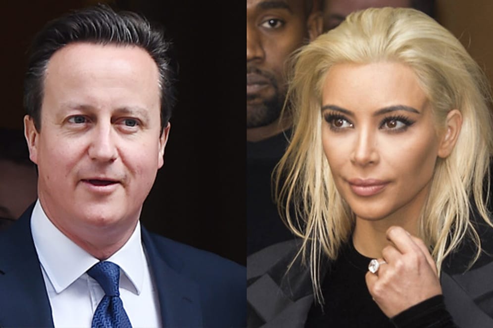 Entfernte Verwandte: David Cameron und Kim Kardashian