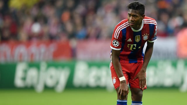 David Alaba fällt mit einer Knieblessur lange aus.
